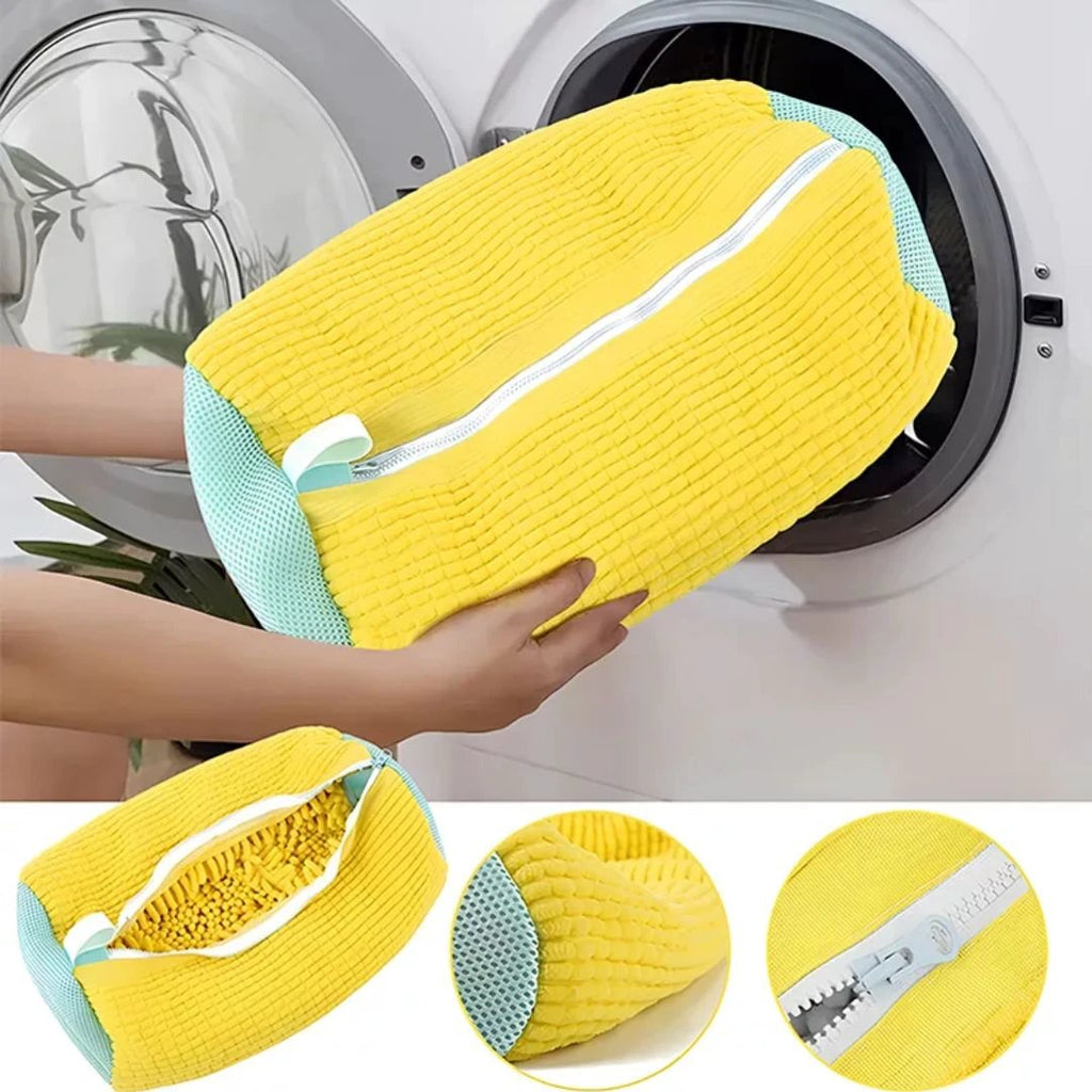 ShoeGuard | Shoe Washing Machine Bag – Protective Cushioning – Mesh Fabric – Trainer Care Bowlift by Bowlift