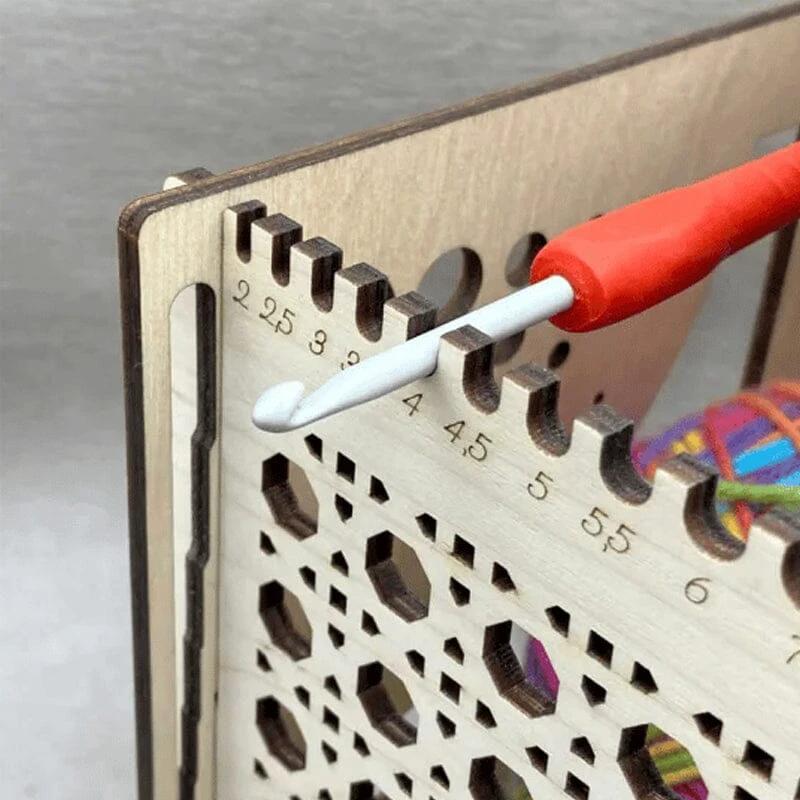 Wood bowl All-in-One – Multifunctional knitting tool by Bowlift