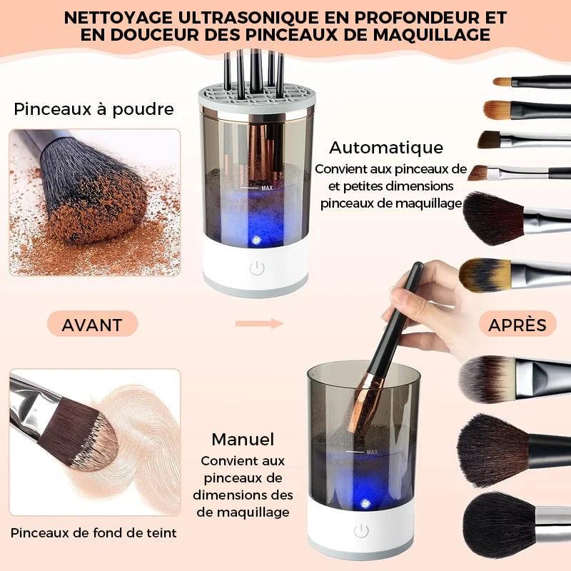 Electric Makeup Brush Cleaner by Bowlift
