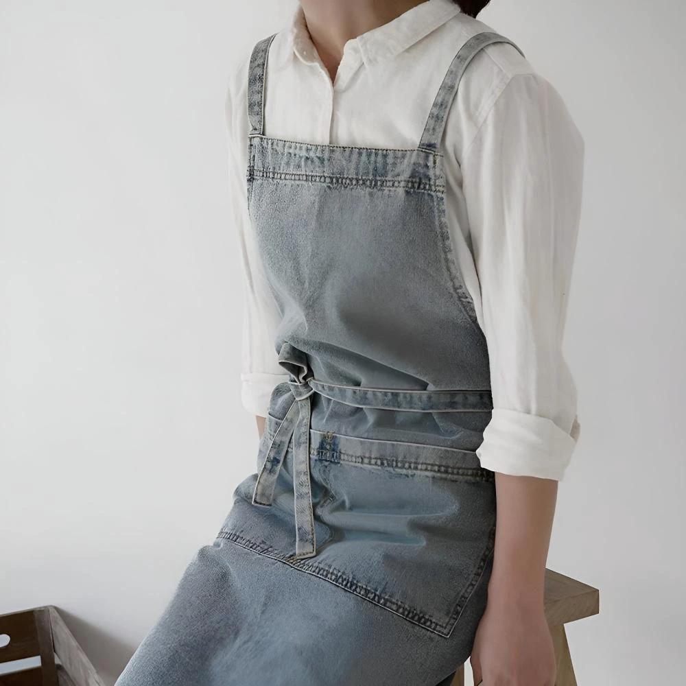 Premium Denim Apron by Casa & Beyond