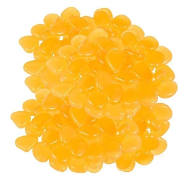 Gleam - Glow-in-the-Dark Garden Pebbles by Bowlift