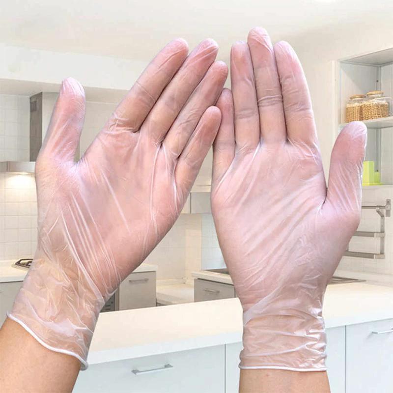 Antistatic disposable PVC gloves (50 pairs) by Bowlift