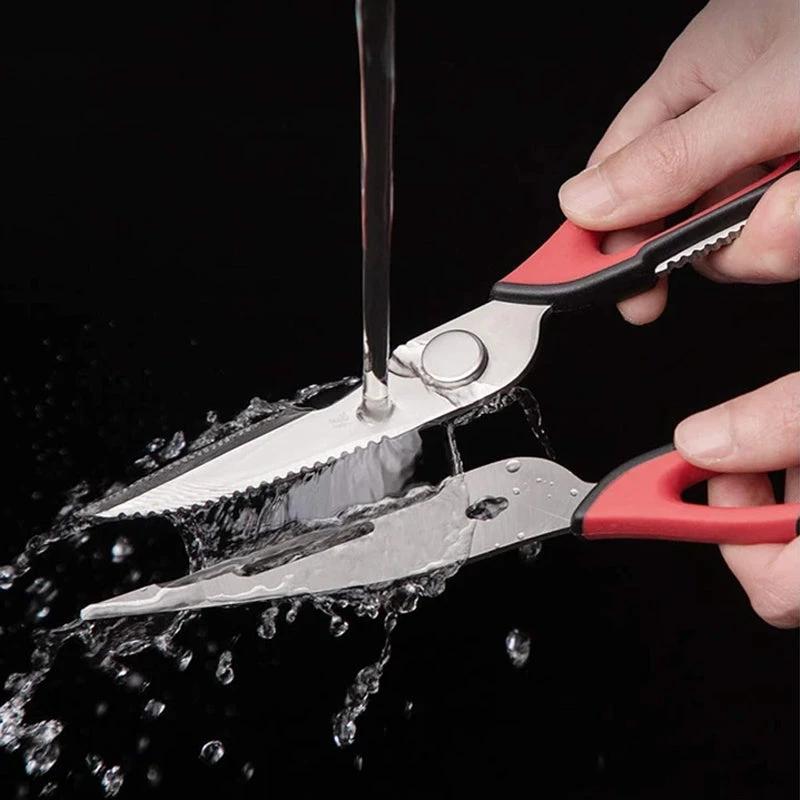 Multifunctional kitchen scissors by Bowlift
