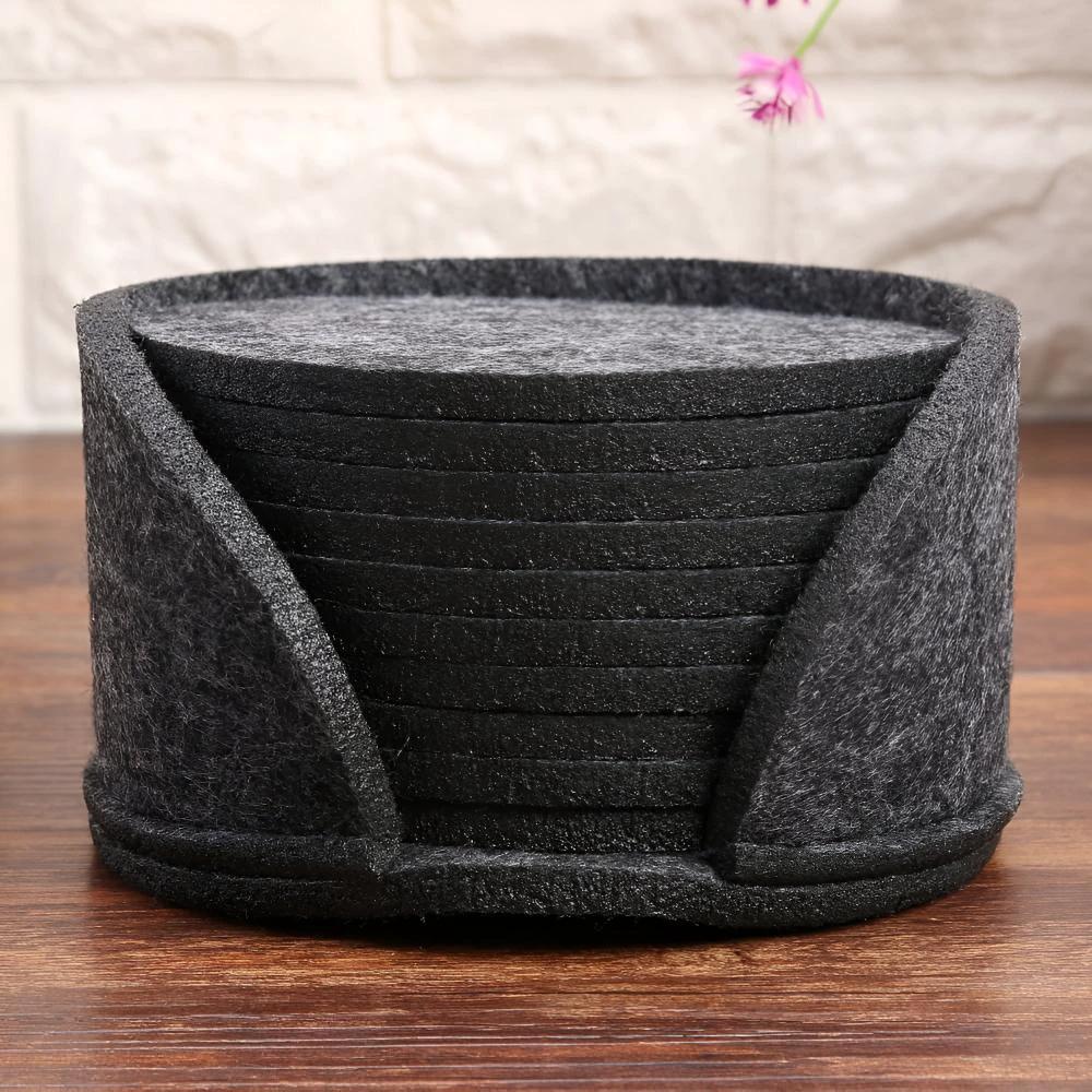 Premium Felt Coaster Set by Casa & Beyond