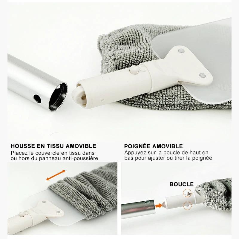 Dust broom with long handle by Bowlift
