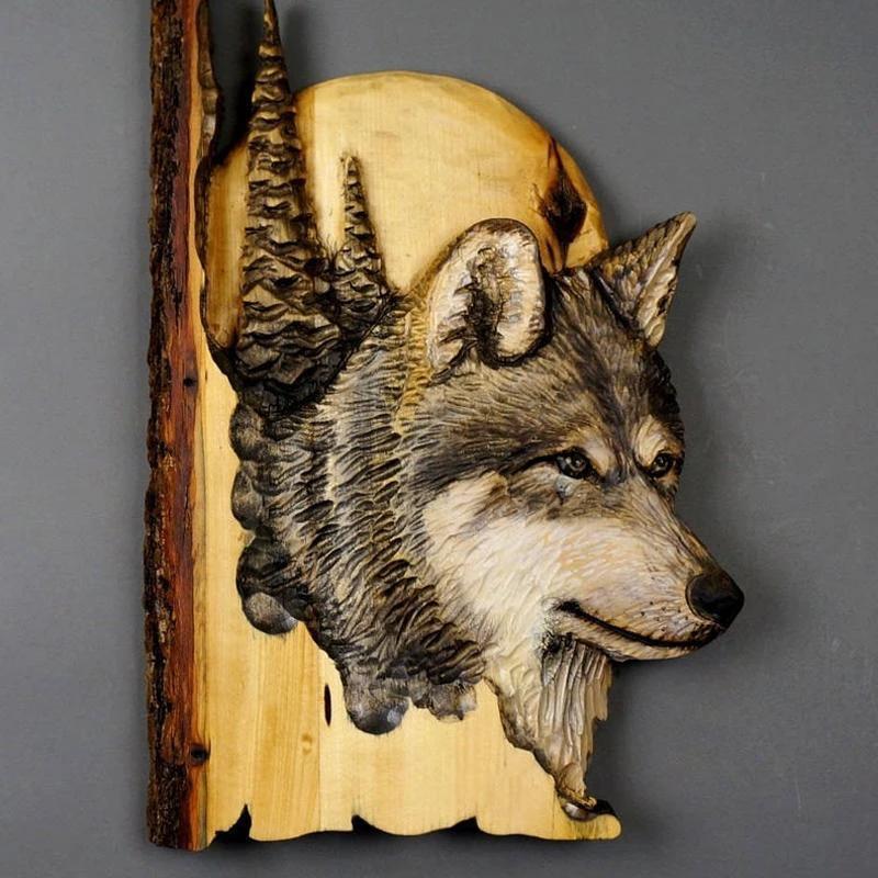 Wall decoration Artcraft animal sculpture by Bowlift