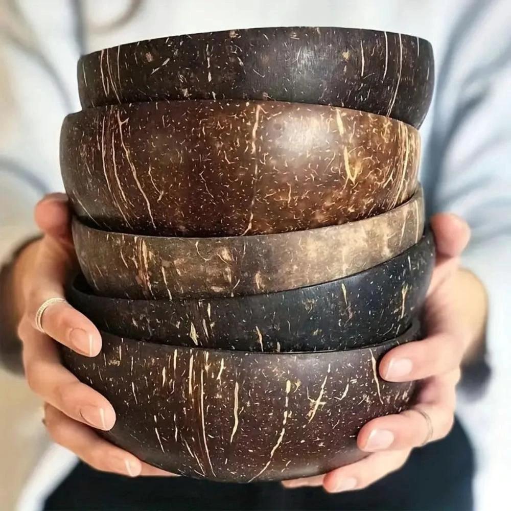 Handcrafted Coconut Bowls by Casa & Beyond
