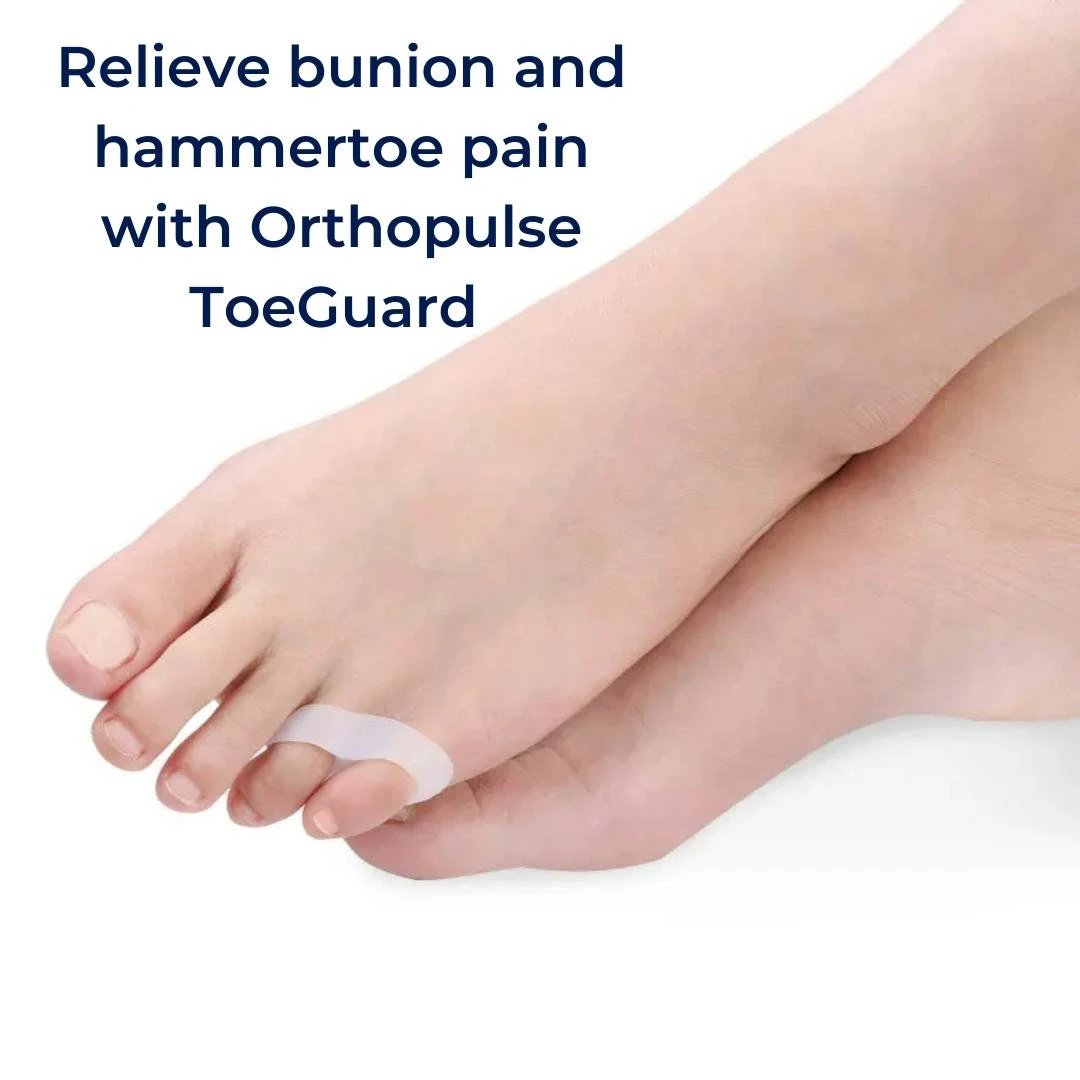 ToeGuard Orthopedic Toe Spacers | Bunionette Corrector - Little Toe Straightener - for Bunions - Hammertoe and Toe Alignment Bowlift by Bowlift