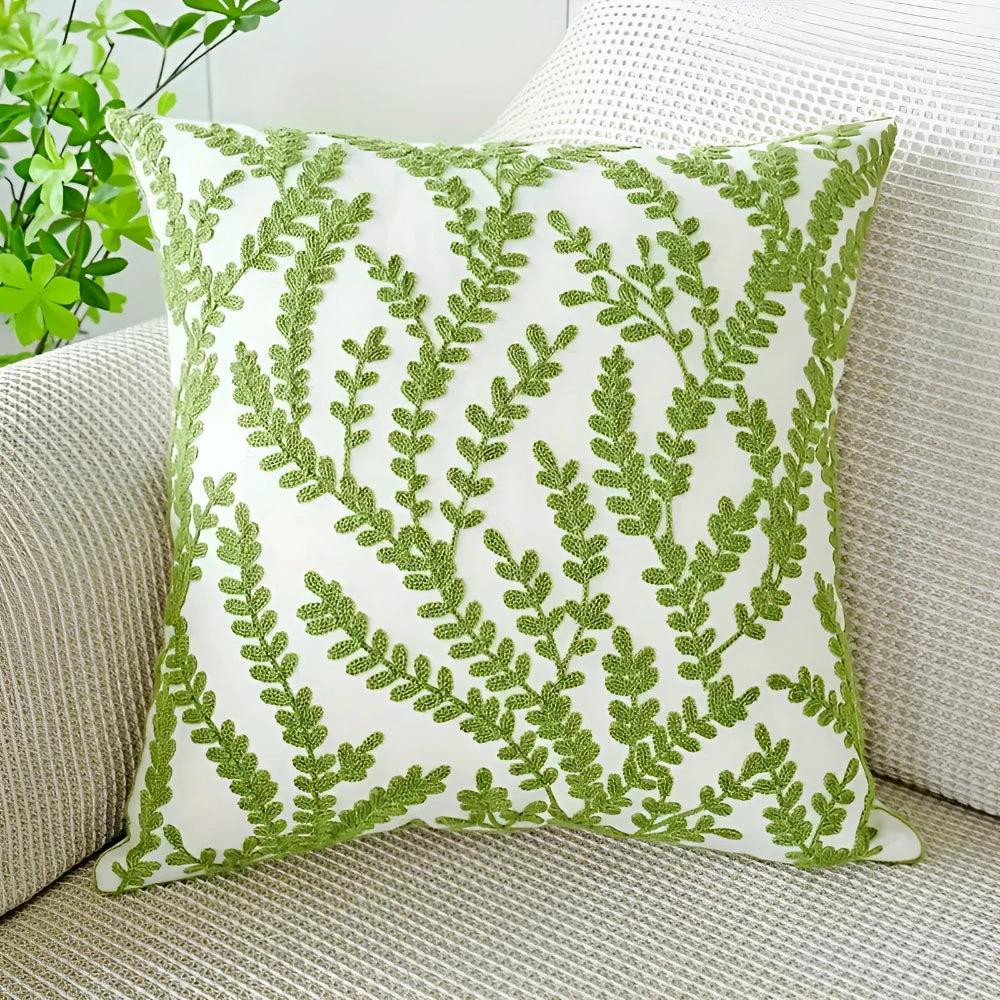 Verdant Paradise Cushion Cover by Casa & Beyond