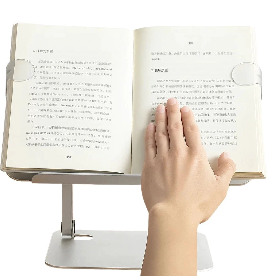 ReadEase | Adjustable Reading Stand – Ergonomic Neck-Relief – Foldable Compact Design – For Home, Office & Desk Comfort Bowlift by Bowlift