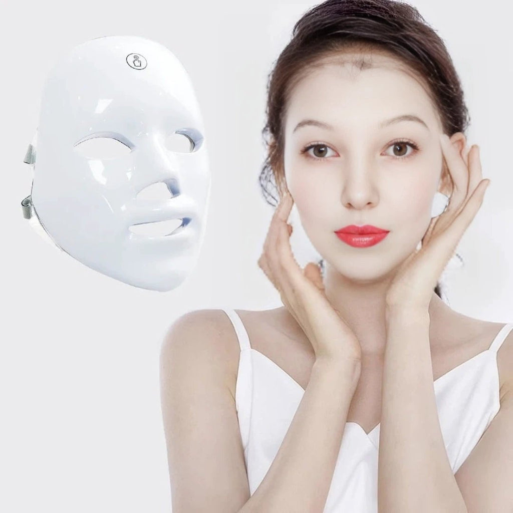 GlowSkin Pro LED Light Therapy Mask | Stimulates Collagen - Reduces Wrinkles - Improves Skin Texture - Soothes Redness Bowlift by Bowlift