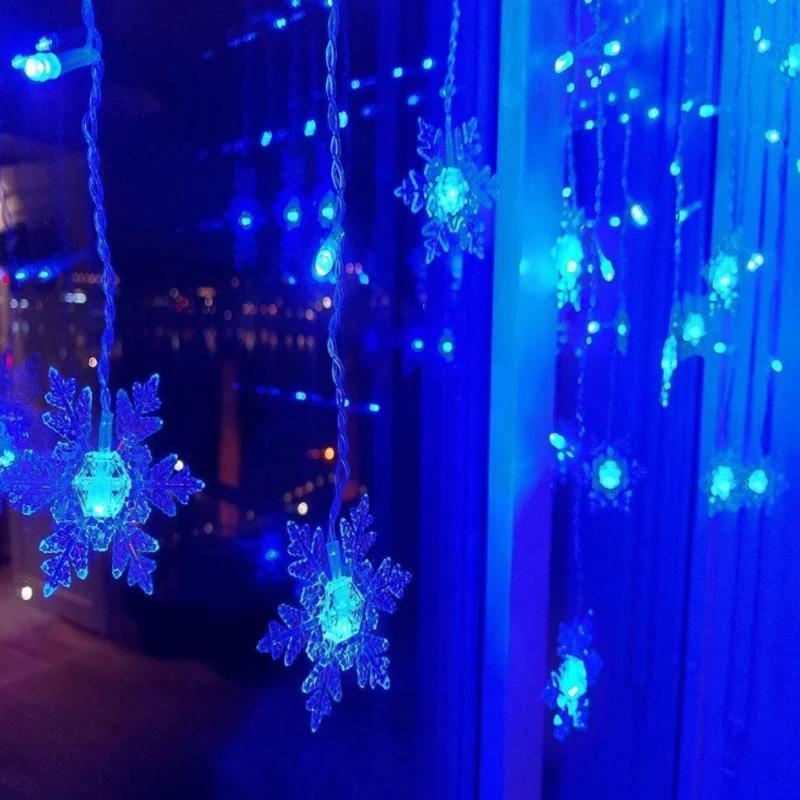 Decorative LED Snowflake Lights by Bowlift
