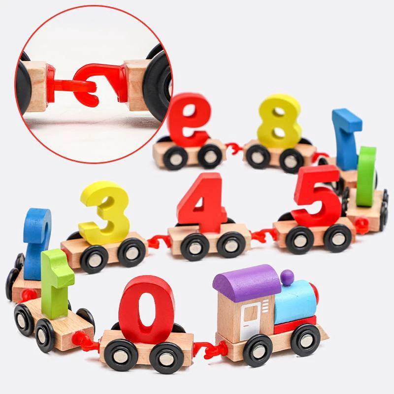 Digital Wooden Pull Toy by Bowlift