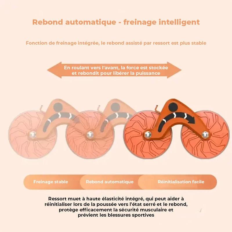 Plank Ab Roller Wheel for Core Trainer by Bowlift