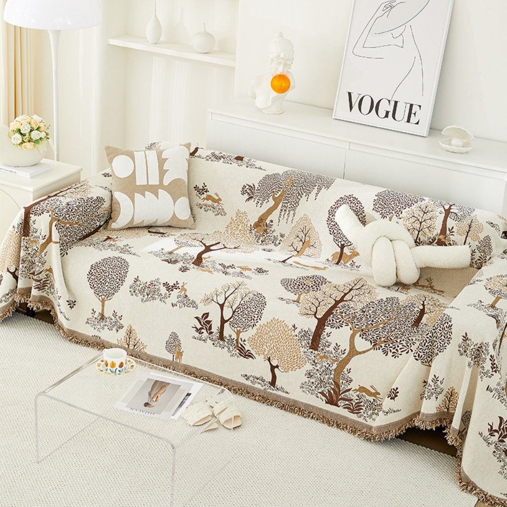 Eden Grove Chenille Sofa Cover by Casa & Beyond