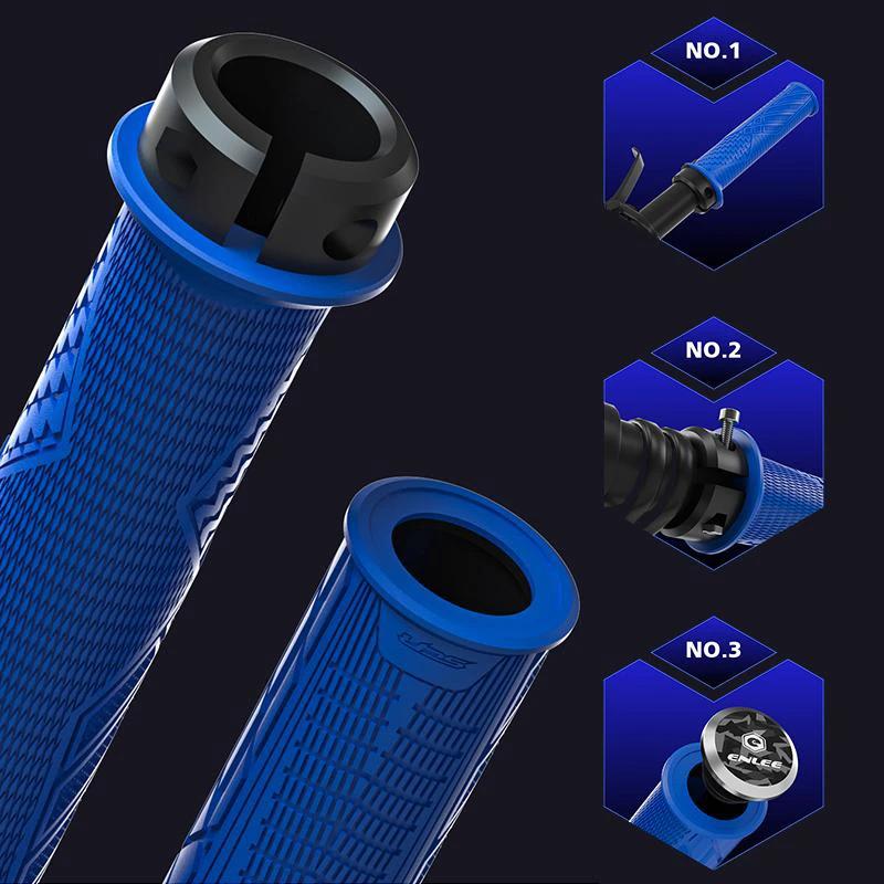 Non-slip bicycle grip covers (2 pieces) by Bowlift