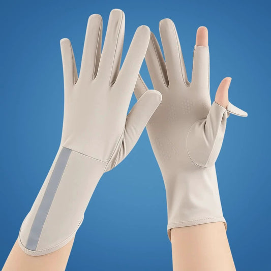 Breathable Cooling Fabric – Open Finger Touchscreen – Lightweight Comfort – Outdoor Driving & Cycling Bowlift by Bowlift