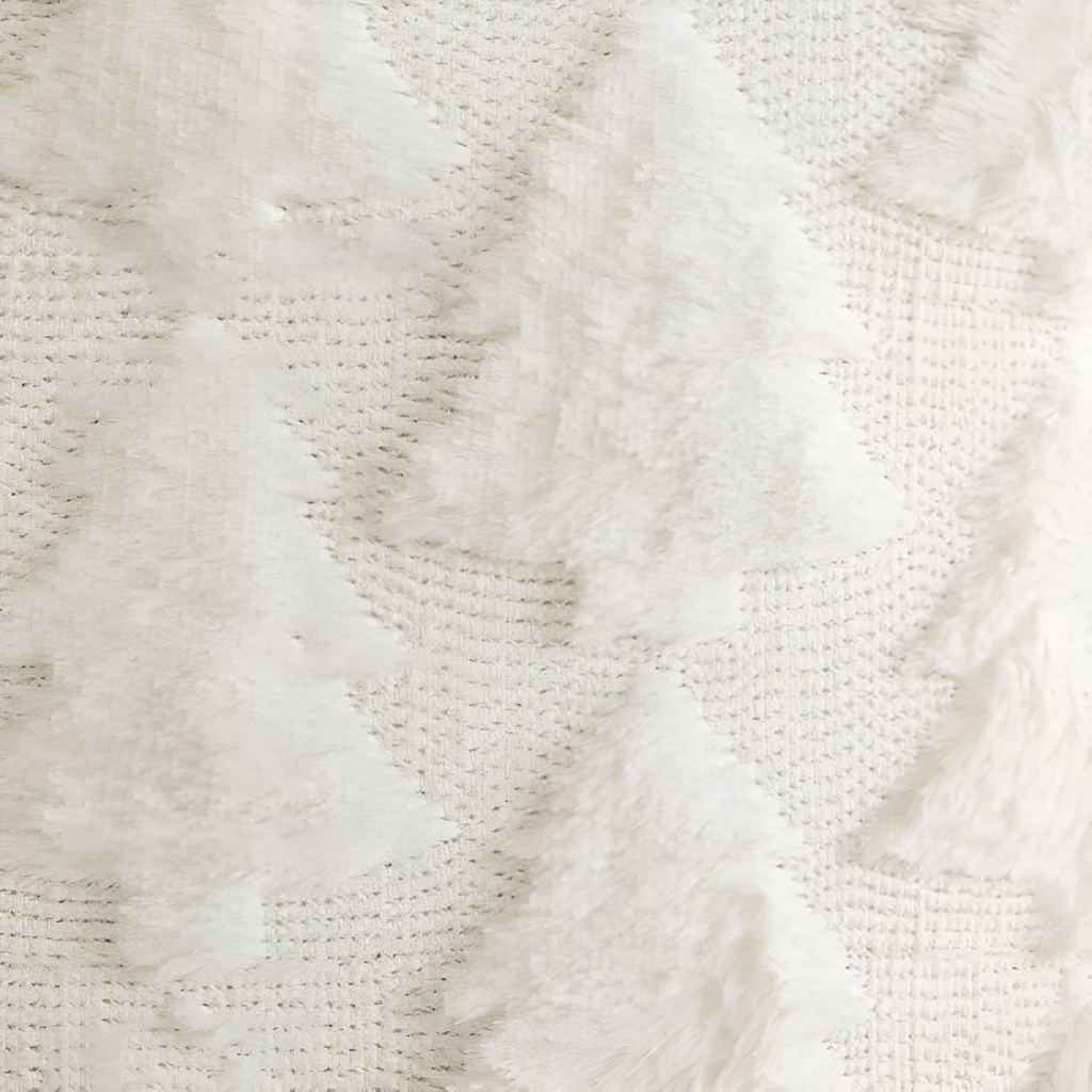 Plush Christmas Tree Fluffy Pillowcases by Casa & Beyond