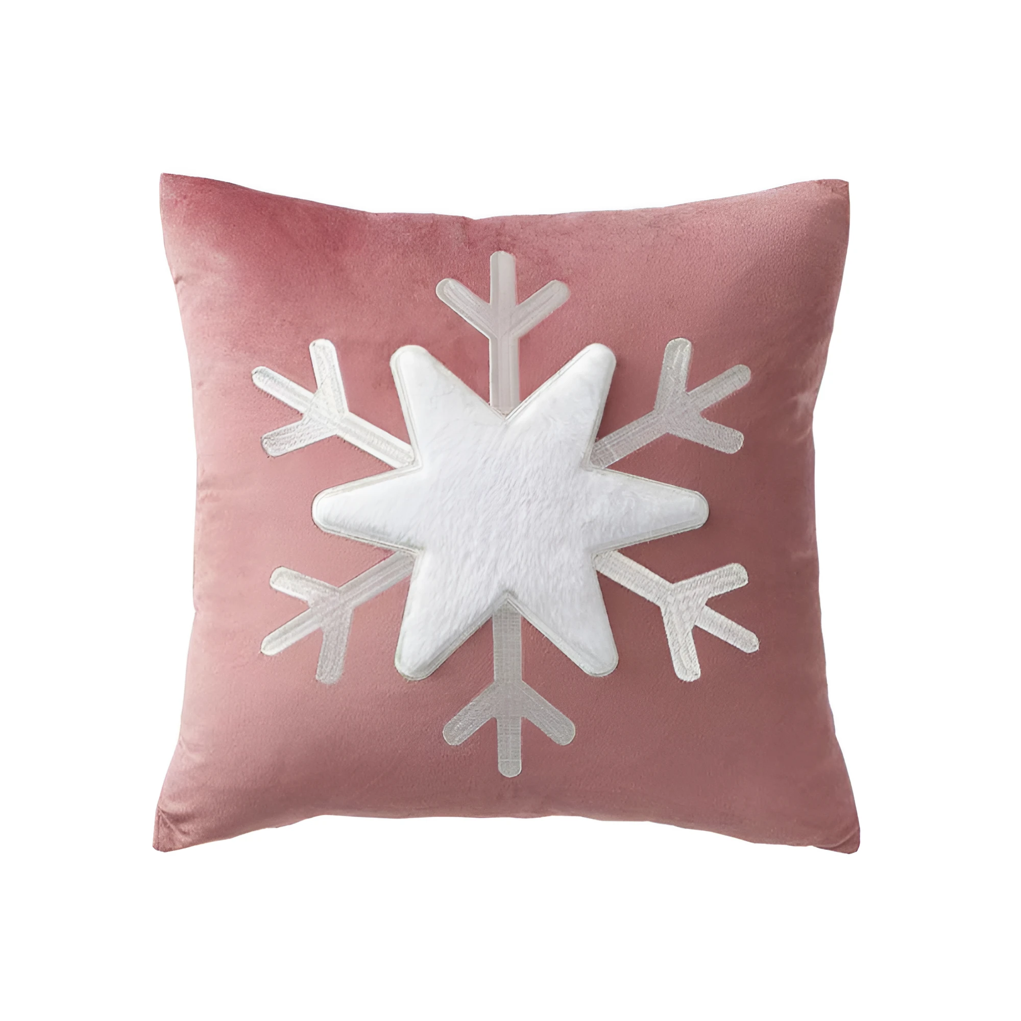Snowflake Holiday Pillowcase by Casa & Beyond