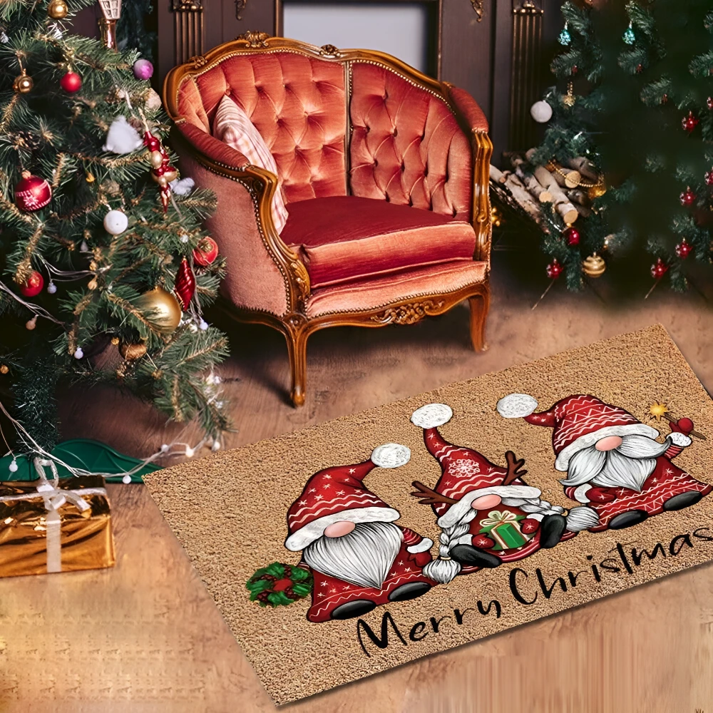 Gnome Wonderland Welcome Mat by Casa & Beyond