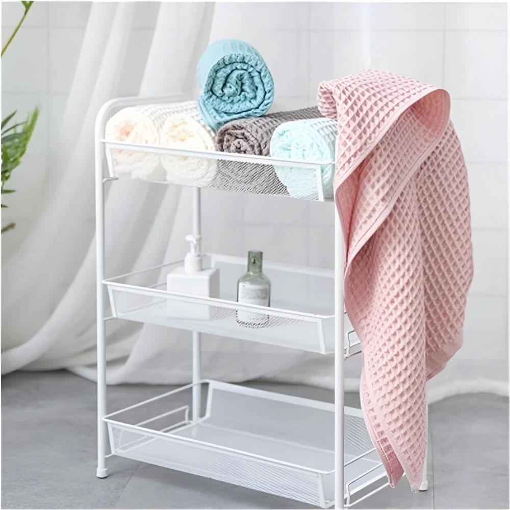 Soft Waffle Bliss Towel by Casa & Beyond
