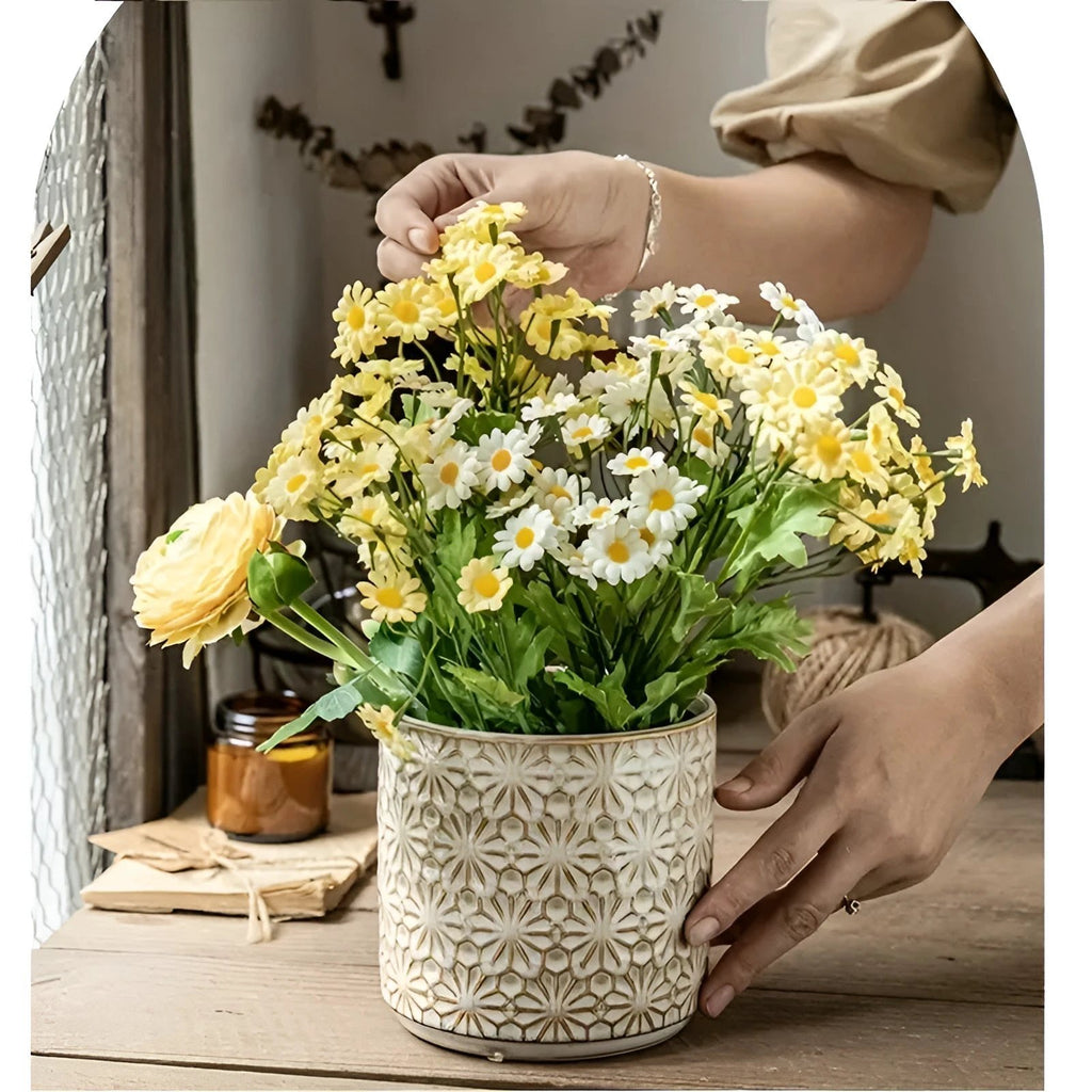 Bloom Craft Ceramic Utensil Holder by Casa & Beyond