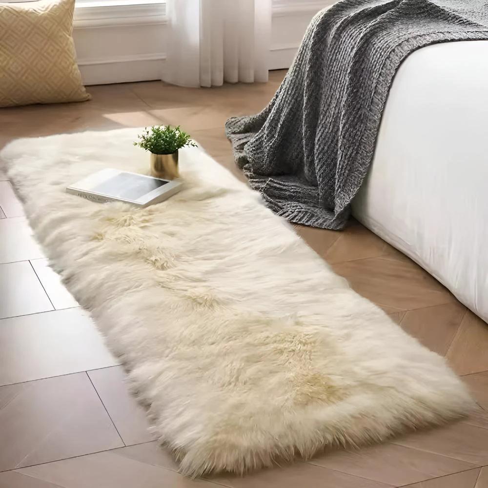 Faux Fur Plush Couch Cover by Casa & Beyond