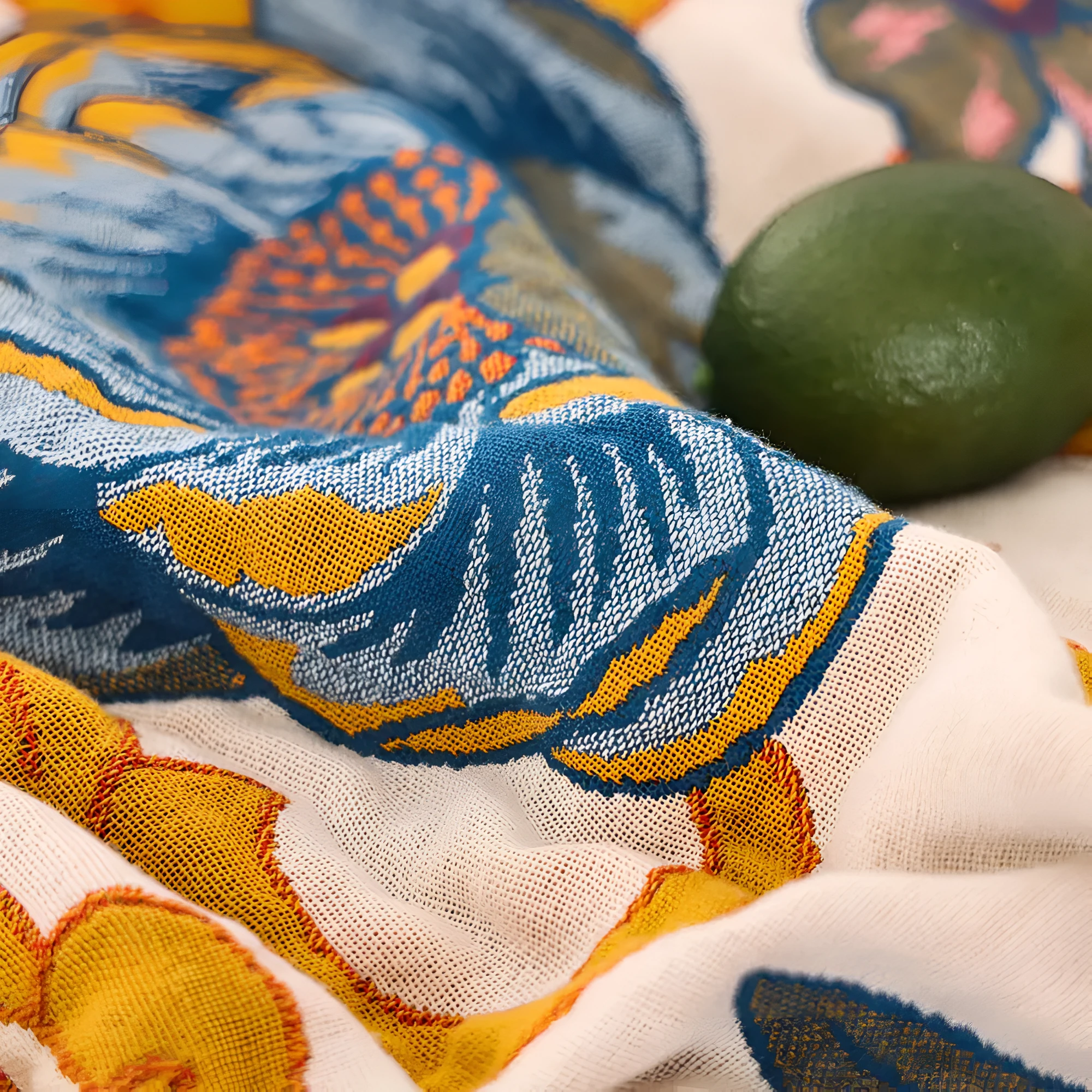 Soft Reversible Floral Blanket by Casa & Beyond