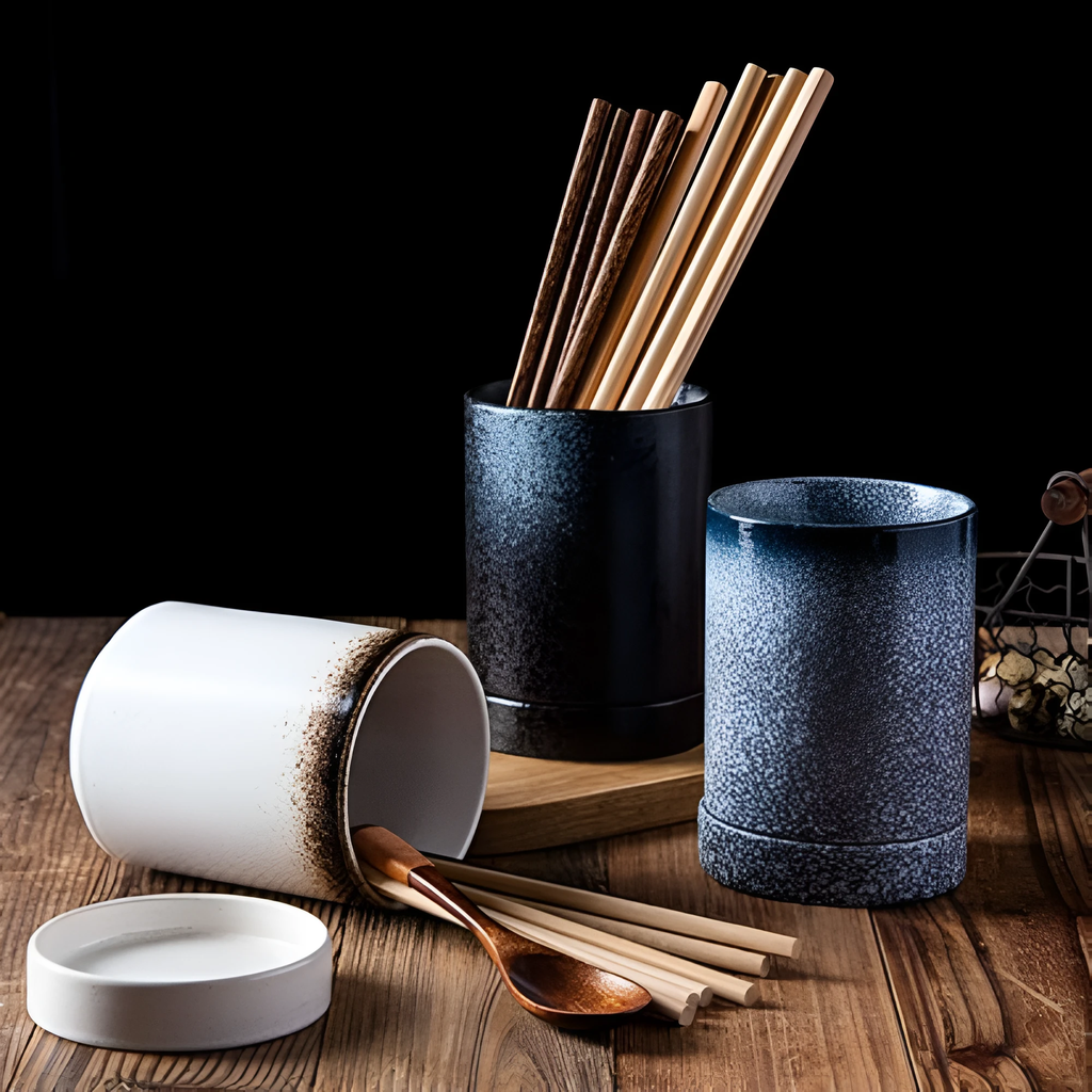 Japanese Style Utensil Holder by Casa & Beyond