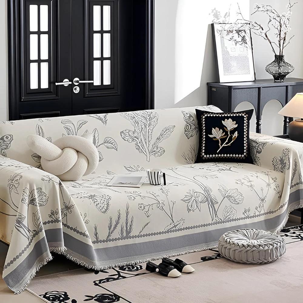 Botanical Elegance Sofa Cover by Casa & Beyond