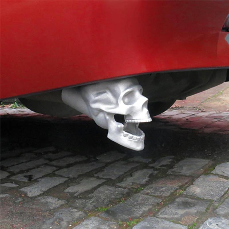 Skull Muffler Tip by BowLift