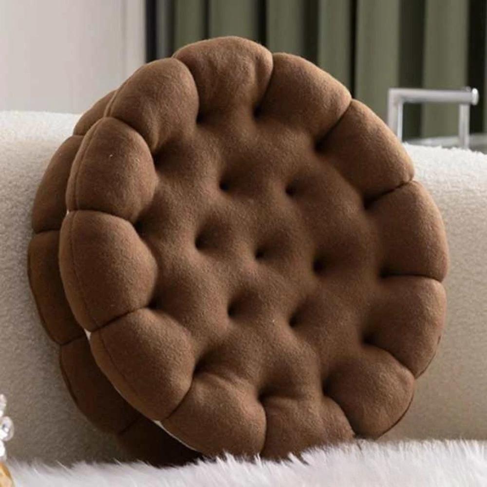 Snuggly Cookie-Inspired Cushion by Casa & Beyond