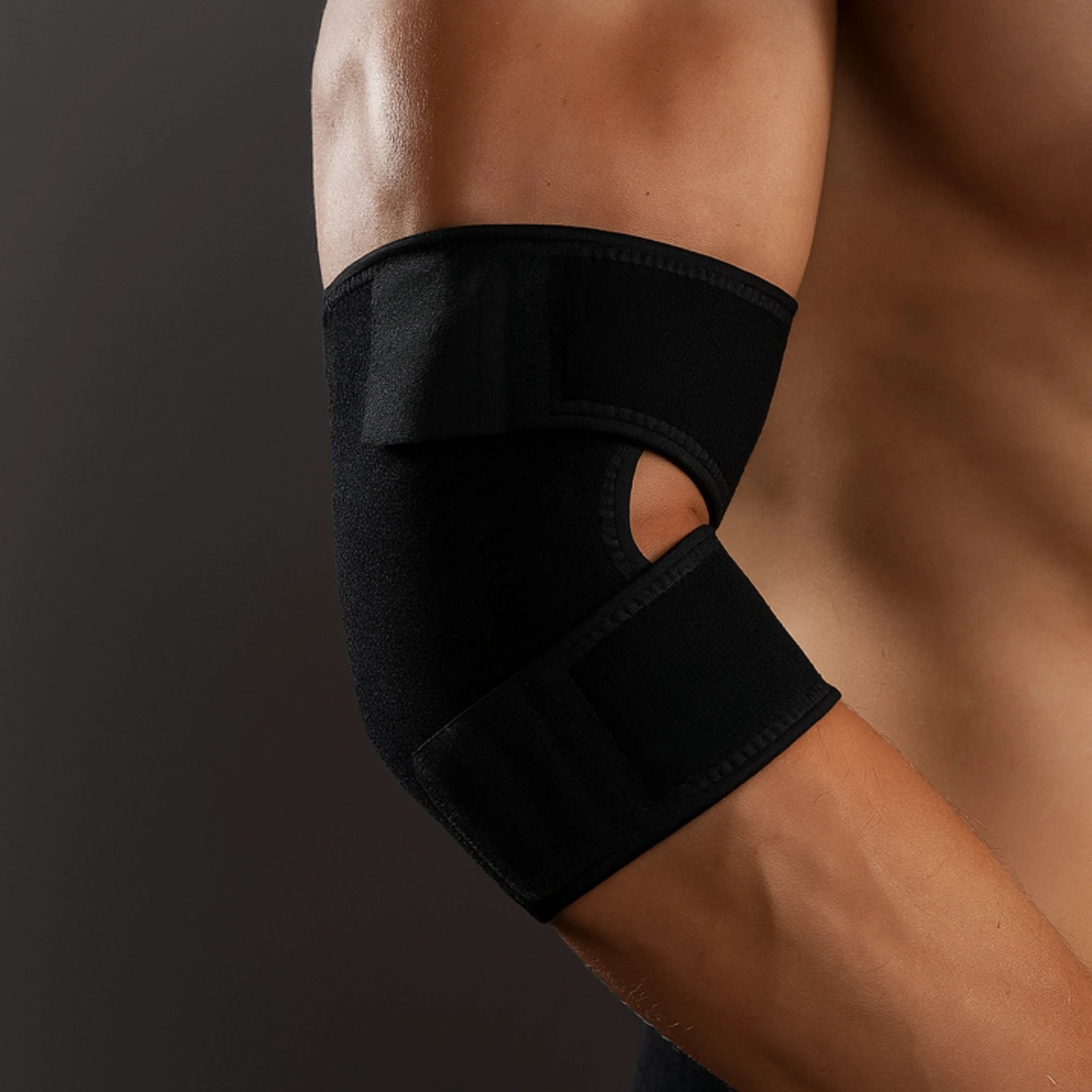 Adjustable Compression – Breathable Neoprene Strap – For Tennis Elbow & Daily Activities Bowlift by Bowlift