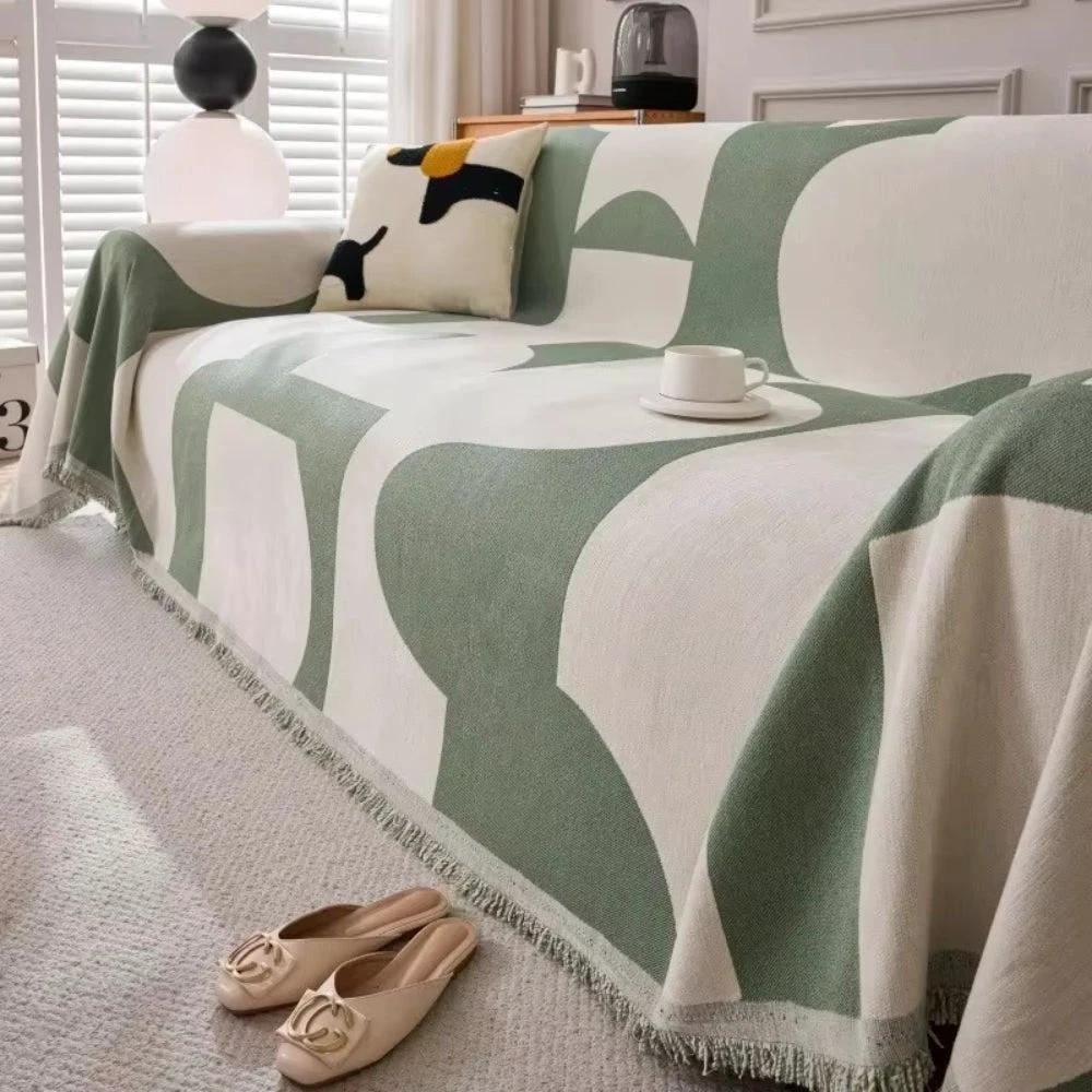 Harper Luxe Chenille Sofa Cover by Casa & Beyond