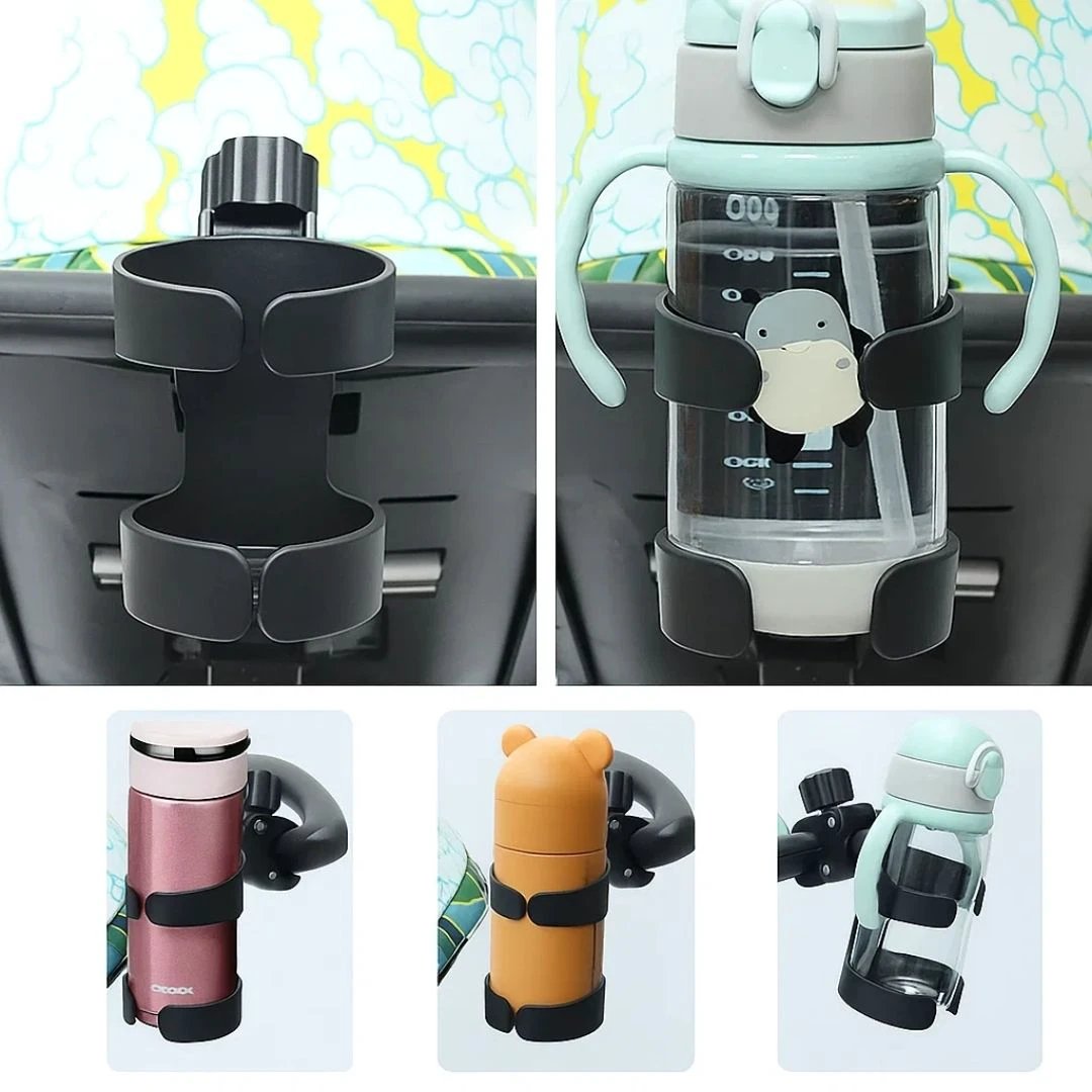 SipSecure | Universal Stroller Cup Holder – Adjustable Clamp – Secure Fit – Ideal for Parents on the Go Bowlift by Bowlift