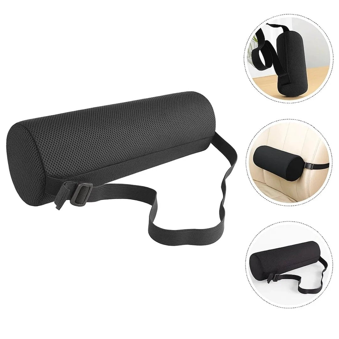 Relieves Lower Back Pain – Contoured Memory Foam – Enhances Posture – Perfect for Office Car Home Chairs Bowlift by Bowlift