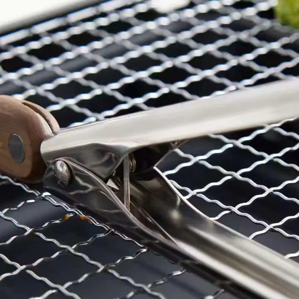 Heritage Wood & Steel Tongs | Set of 2 by Casa & Beyond