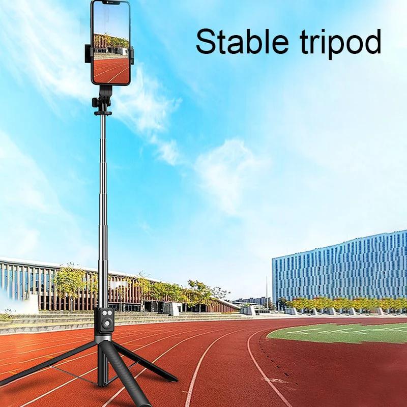 New 6 in 1 Selfie Stick With Fill Light by BowLift