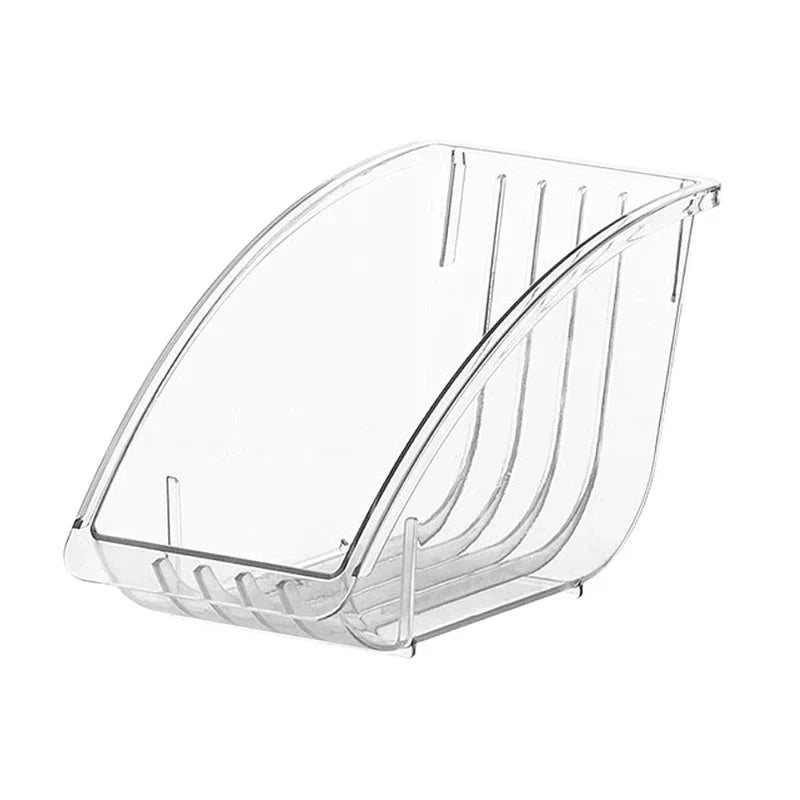 5 Grid Kitchen Cabinet Organizer Dish Storage Rack for Plates by Bowlift
