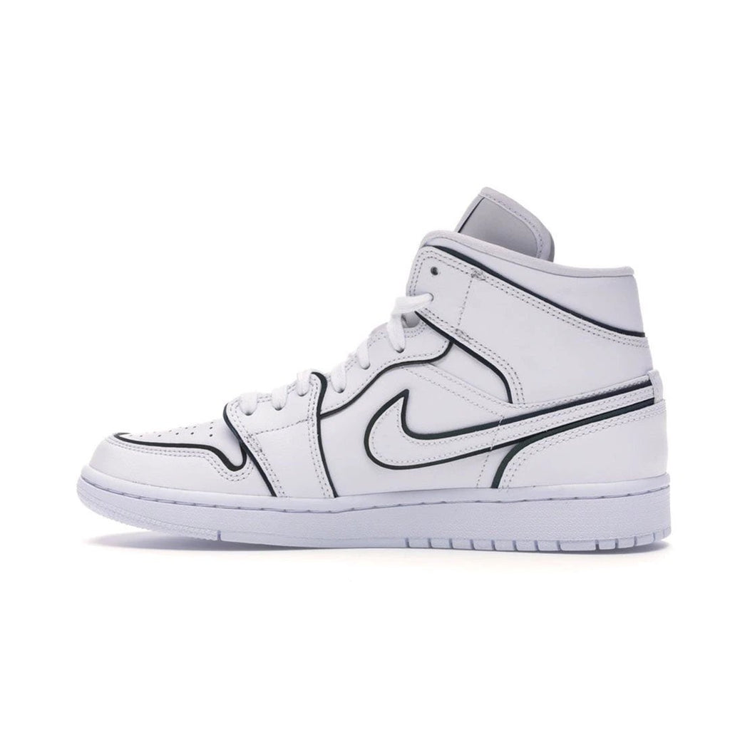 Air Jordan 1 Mid Iridescent Reflective White (W) by Air Jordan
