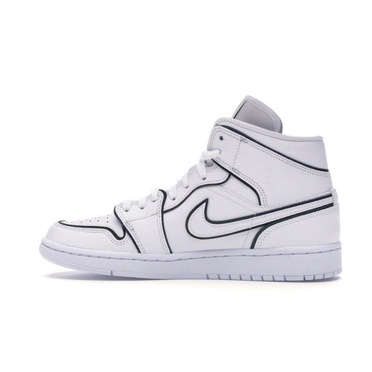 Air Jordan 1 Mid Iridescent Reflective White (W) by Air Jordan