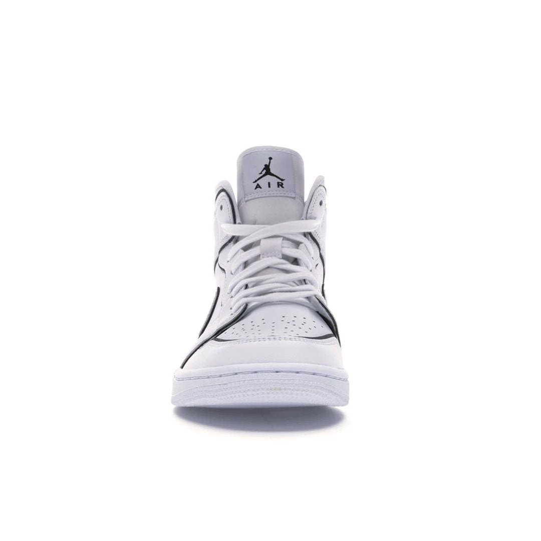 Air Jordan 1 Mid Iridescent Reflective White (W) by Air Jordan