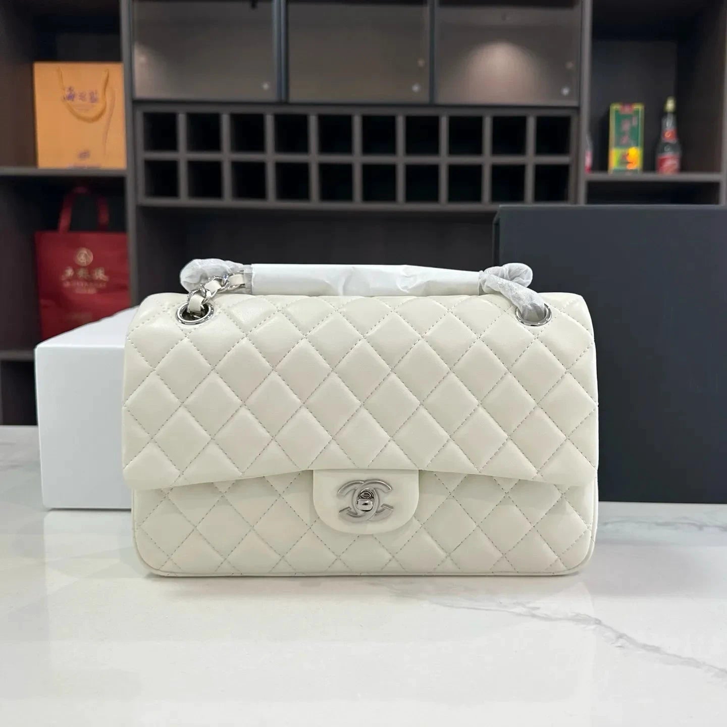 Designer Classic Chain Luxury Shoulder Bag Quilted Flap Crossbody Purse by jimmy_luxuries