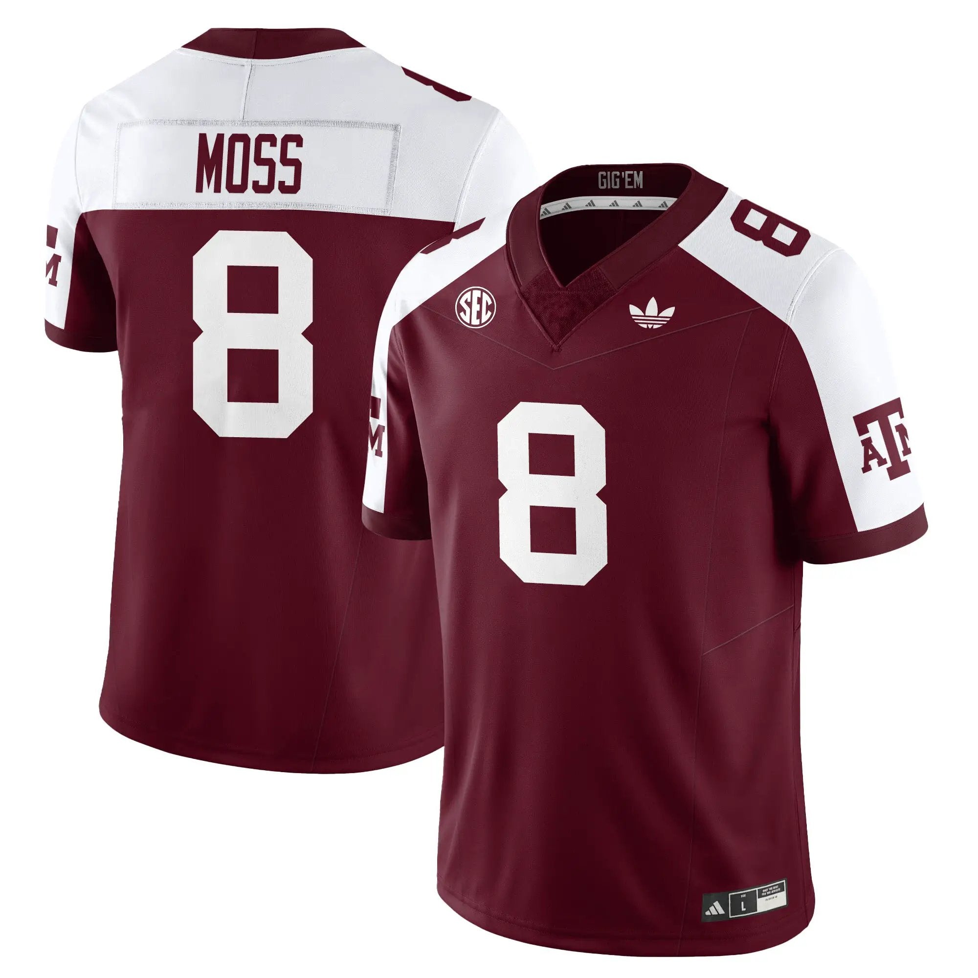 Aggies Football 1975 Throwback Jersey by Texas A&M Aggies