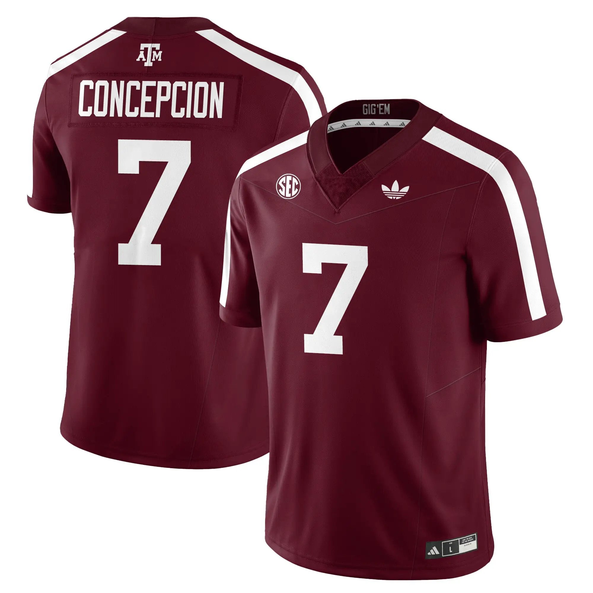 Aggies Football 1975 Throwback Jersey by Texas A&M Aggies