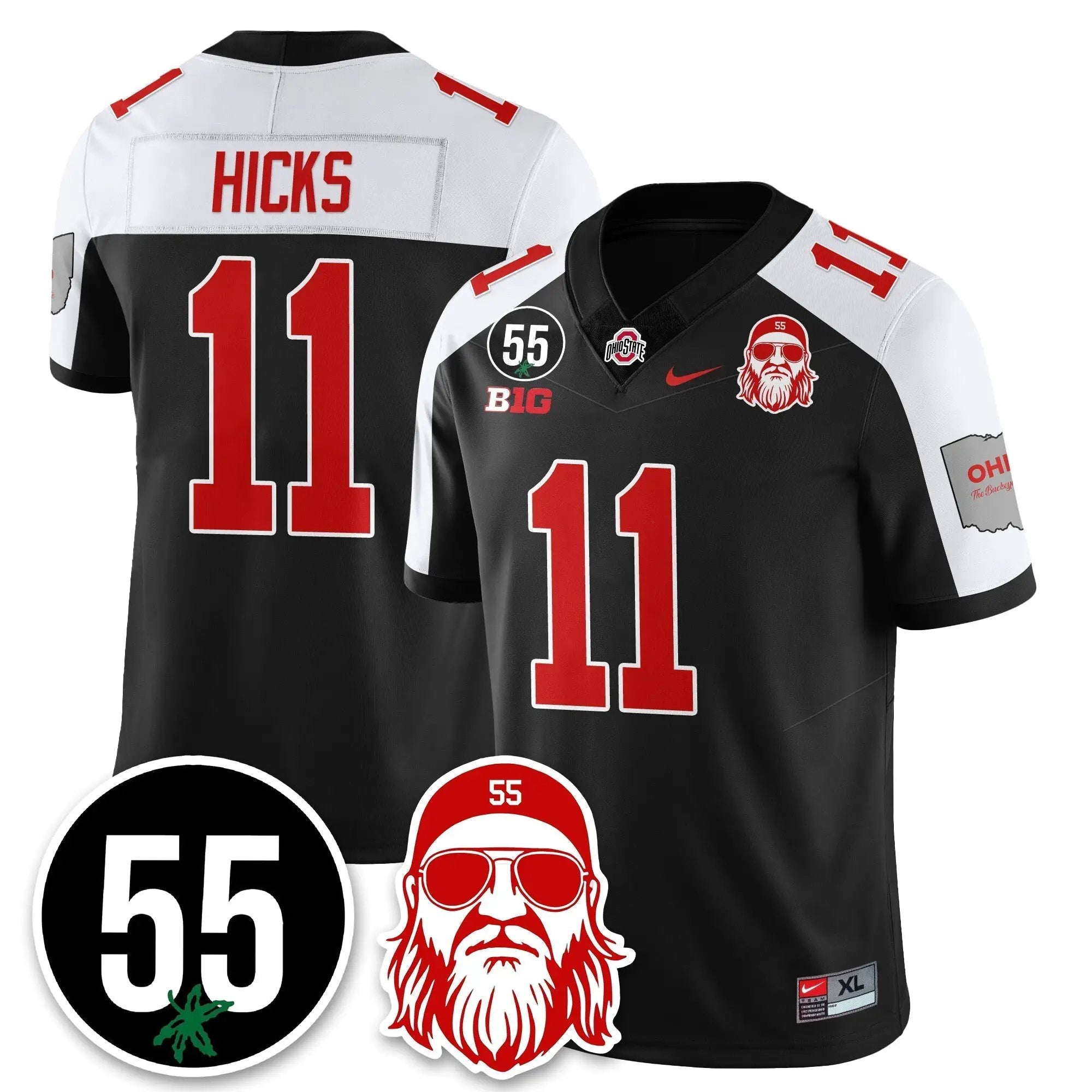 OSU Vapor Limited Jersey - Nick Mangold Patch by Ohio State Buckeyes