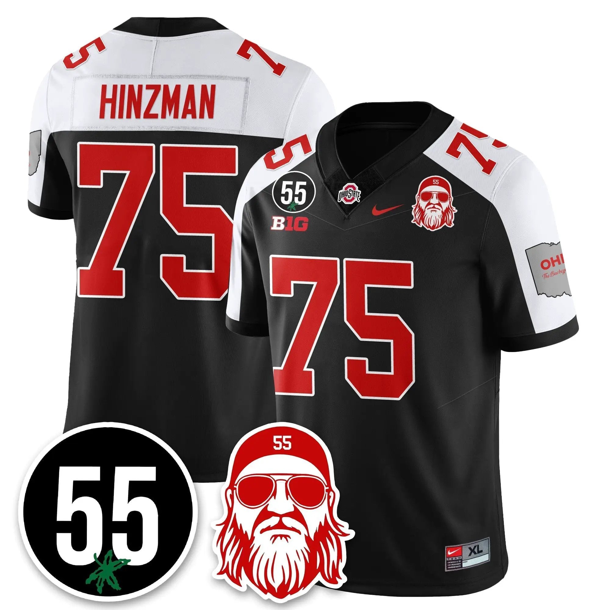 OSU Vapor Limited Jersey - Nick Mangold Patch by Ohio State Buckeyes