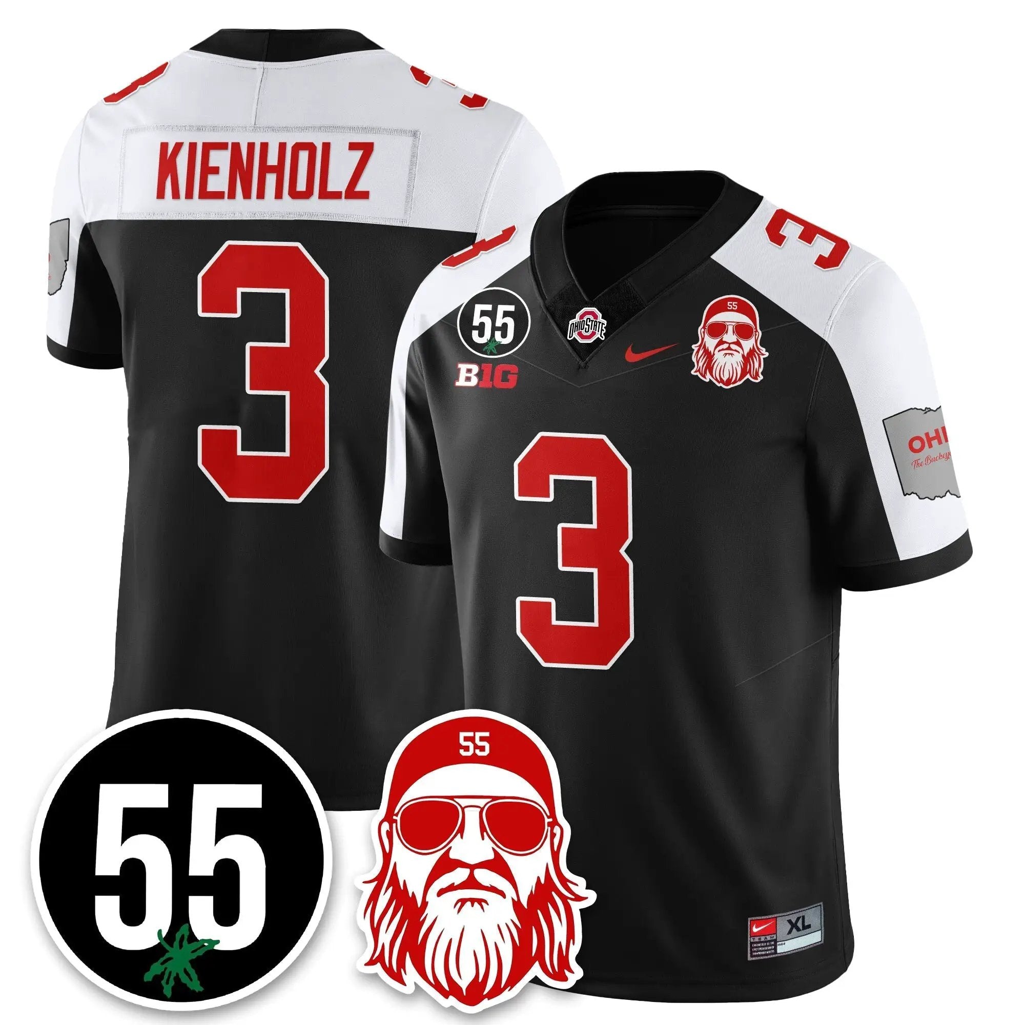 OSU Vapor Limited Jersey - Nick Mangold Patch by Ohio State Buckeyes
