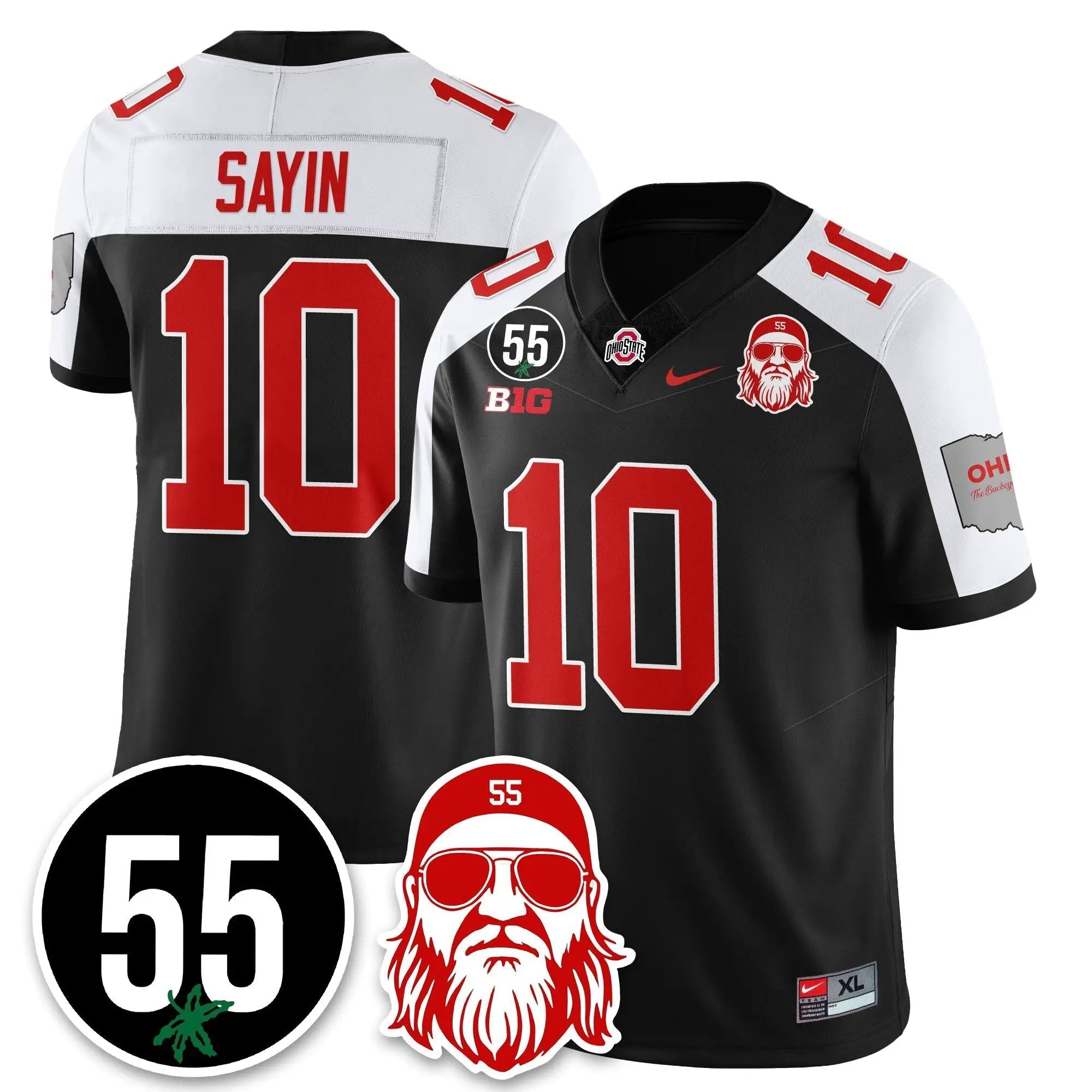OSU Vapor Limited Jersey - Nick Mangold Patch by Ohio State Buckeyes