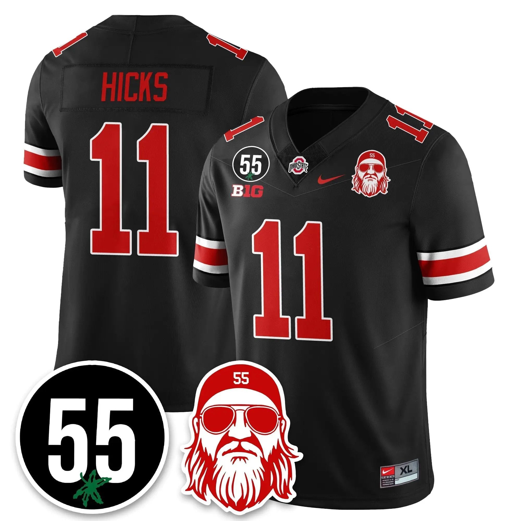 OSU Vapor Limited Jersey - Nick Mangold Patch by Ohio State Buckeyes
